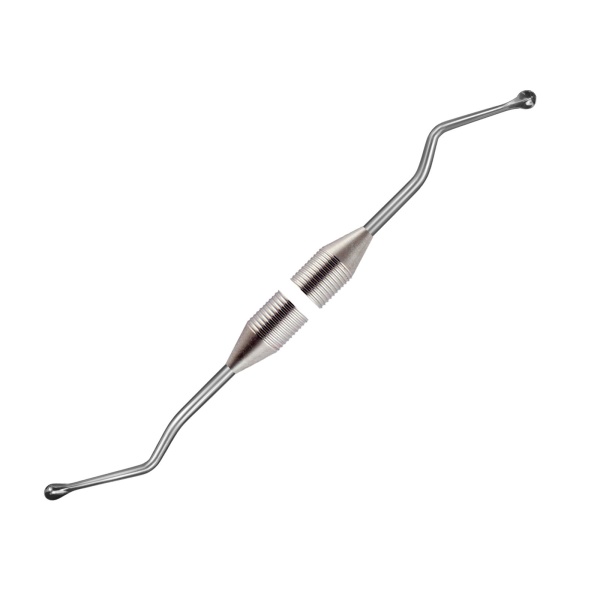 11-07 Ложка кюретажная изогнутая короткая малая 2,2